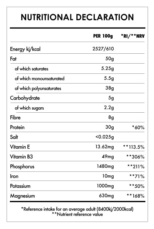 Iswari Organic Shelled Hemp Seeds 250g