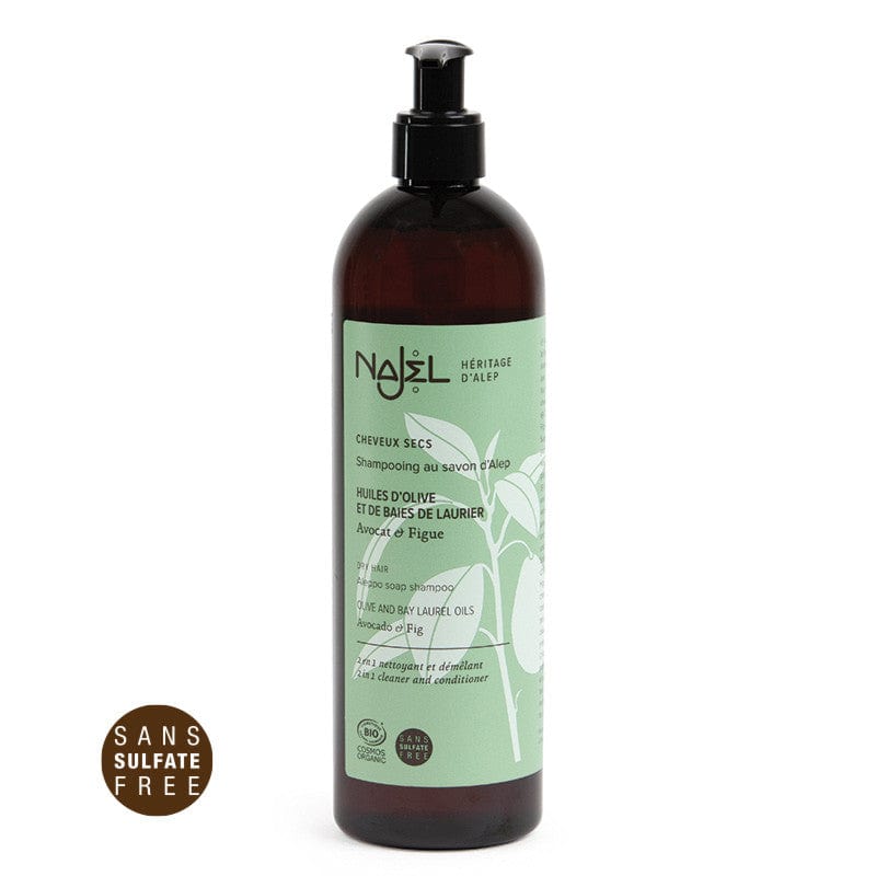 Najel Aleppo Soap Shampoo Dry Hair 500ml