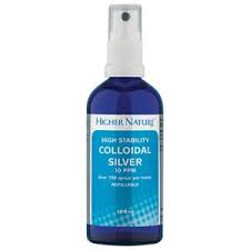 Higher Nature Active Colloidal Silver 15ml-200ml