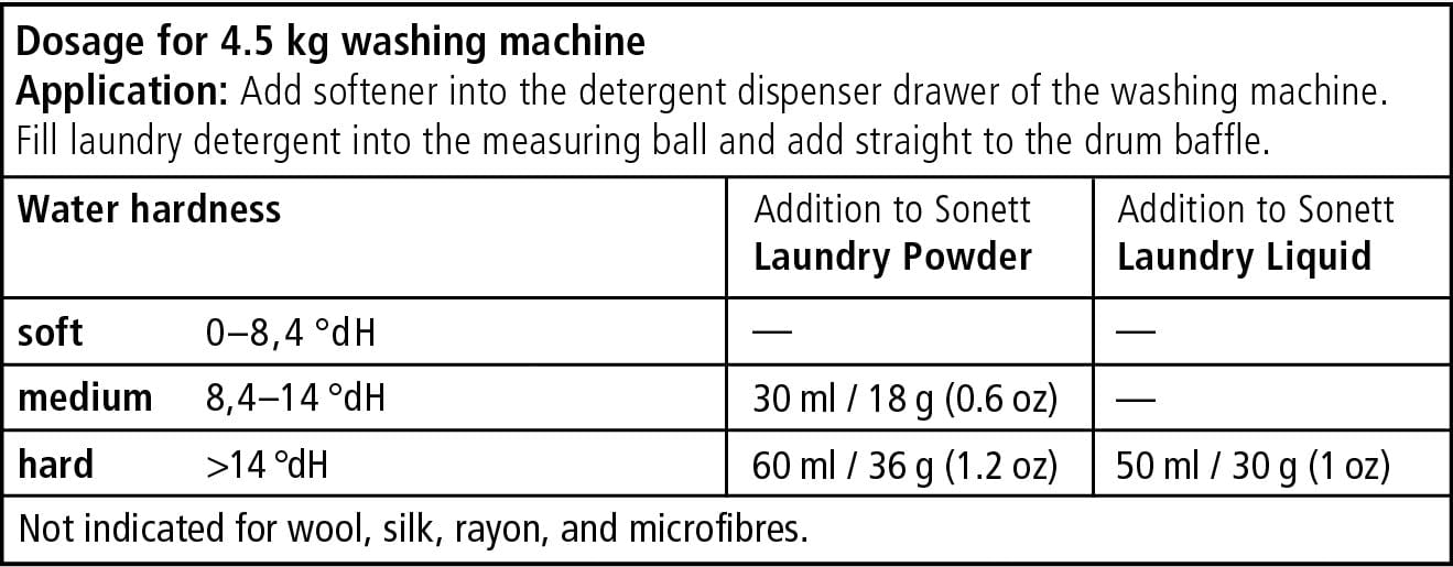 Sonett Softener