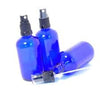 Blue Glass Bottle with spray attachment