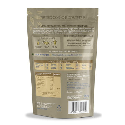 Iswari Organic Rice Protein Powder 250g
