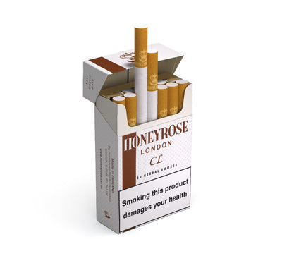 Honeyrose CL Herbal Smokes Carton (10 Packets)