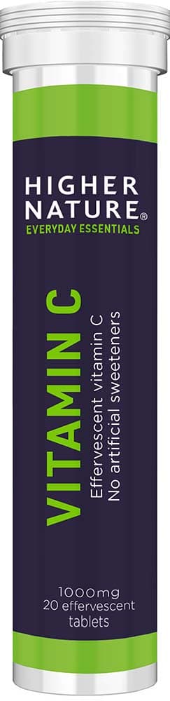 Higher Nature Effervescent Vitamin C 20 Tabs