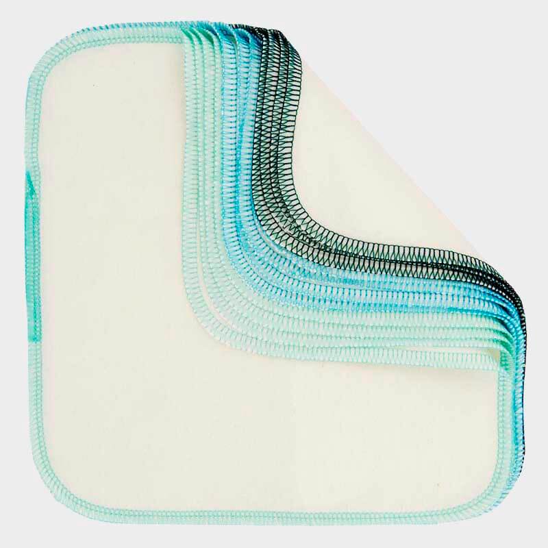ImseVimse Organic Cotton Washable Wipes 10 Pack