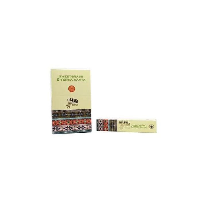 Native Soul Yerba Santa & Sweetgrass Incense 15g